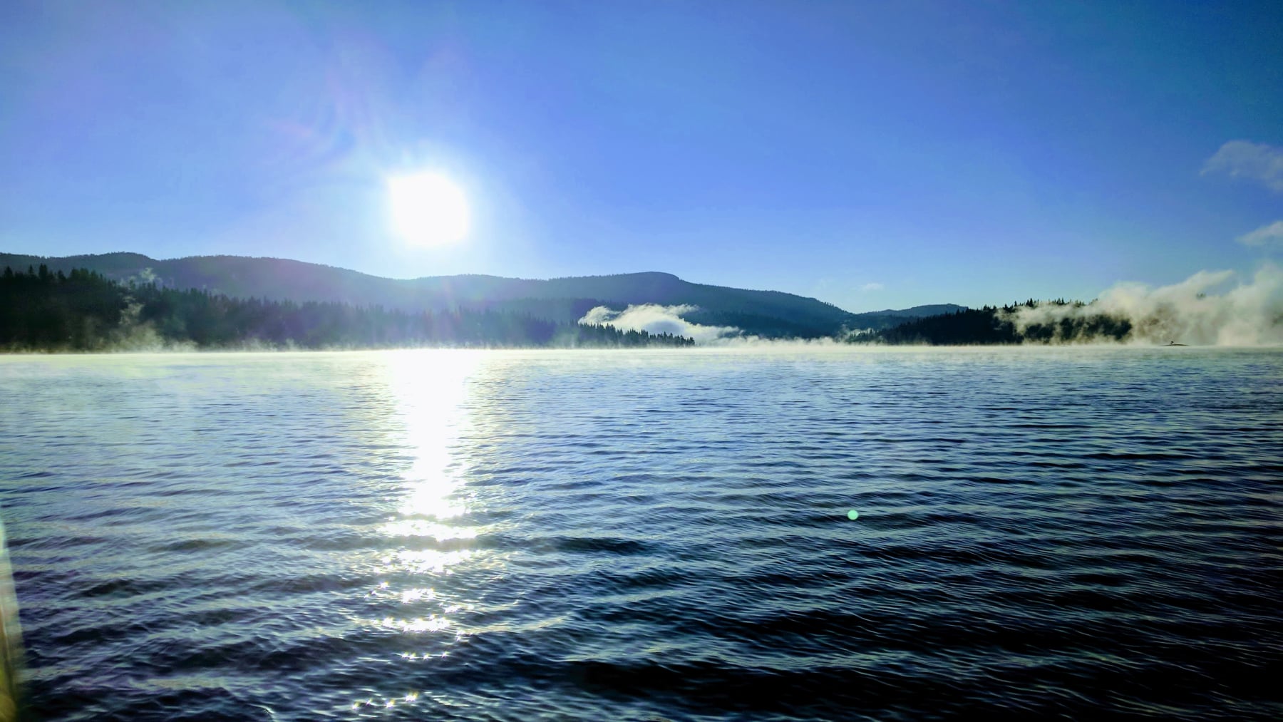 Shaver Lake Sunrise Fishing